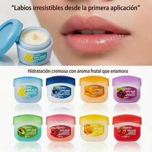 Set 8 Bálsamos: 2 Años de Hidratación (Huelen Increíble) 🍓✨