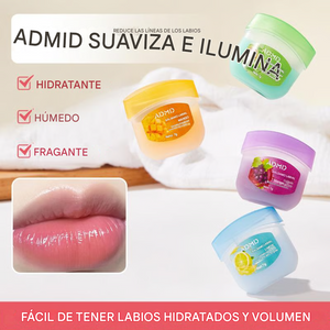 Set de 8 labiales hidratantes coreanos con sabor a frutas 🍓