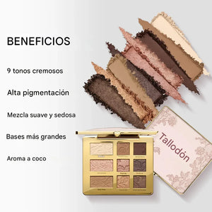 Últimas 3 horas: 60% de descuento 🔥 Paleta de sombras de ojos naturales