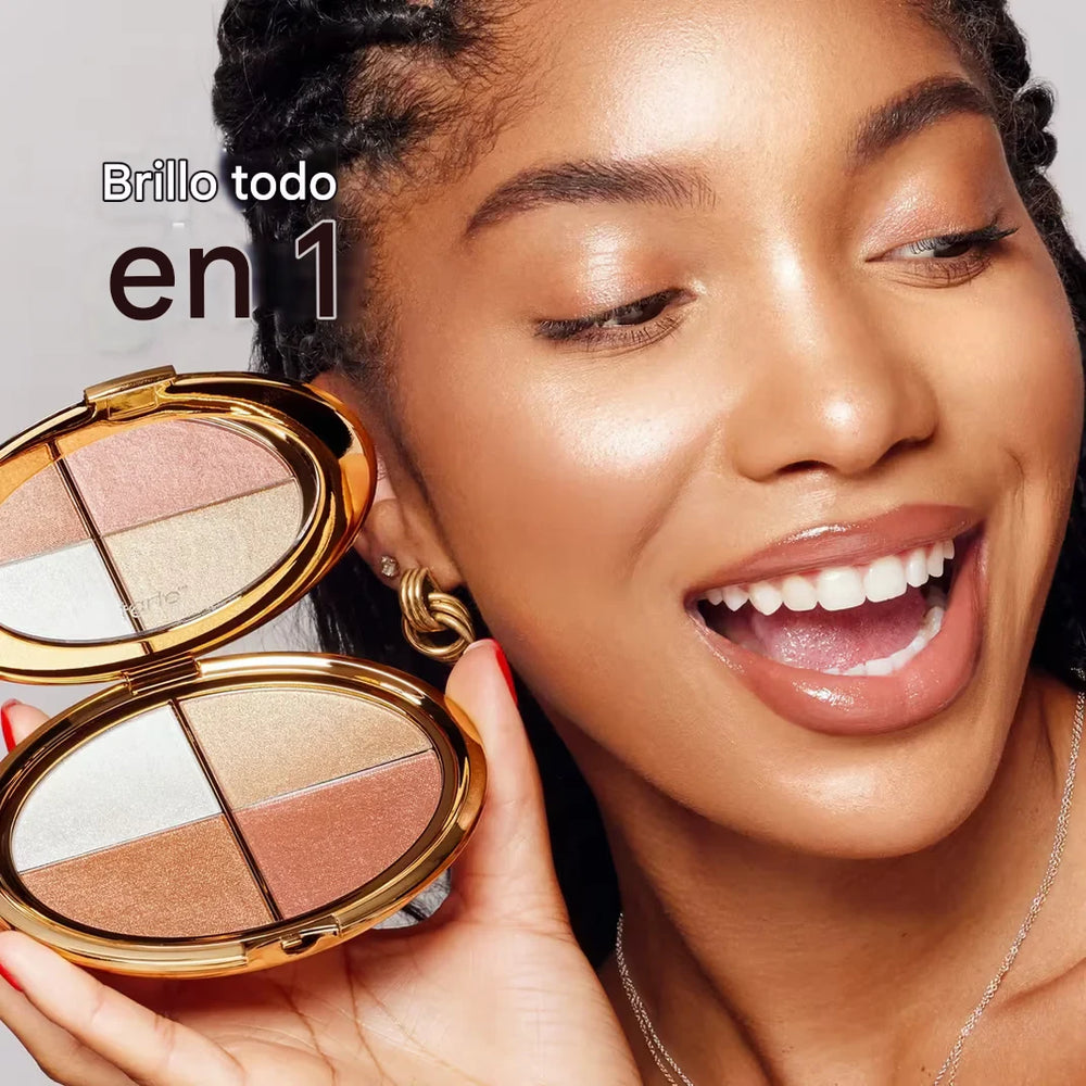 Paleta iluminadora para ojos y mejillas LUXEGLOW™