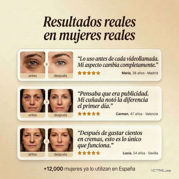 Bolsas y ojeras, fuera en 90 segundos.