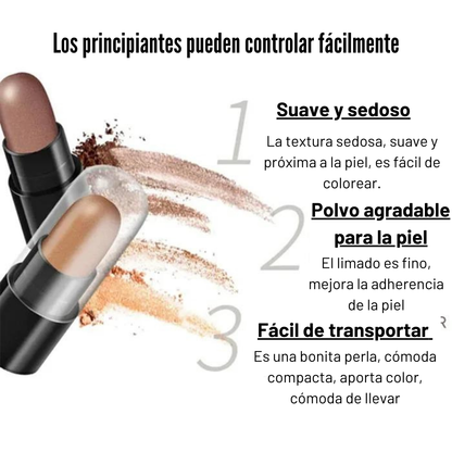 🎁Gran oferta de Maquillaje🎁 Juego de lápices de ojos 12 colores impermeables de larga duración con brillo y sombra de ojos