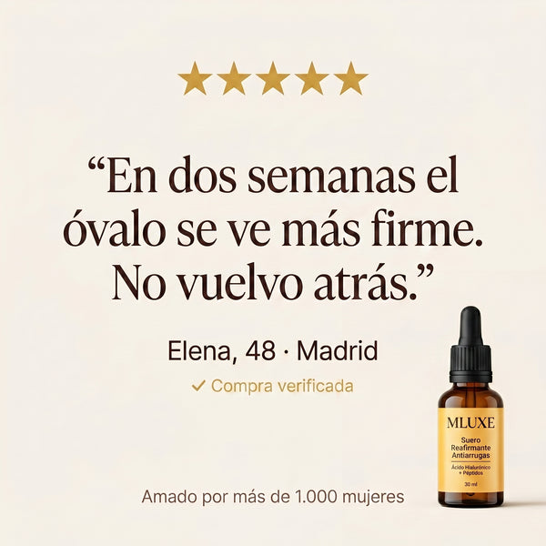 Flacidez y arrugas, tensadas en 60 segundos.