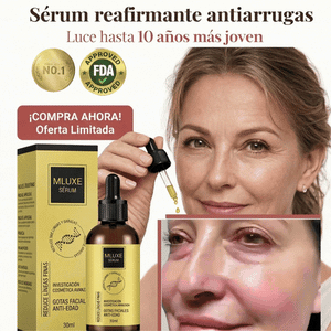 Tu rostro en 30 segundos. Como si hubieras dormido 8 horas. 🧪✨