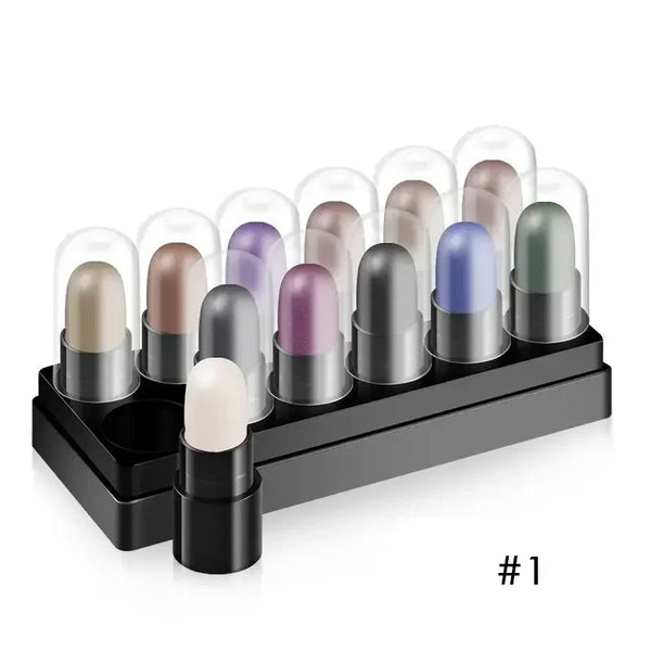 🎁 12 sombras de ojos en stick que transforman tu mirada… ¡y te regalamos otras 12 de regalo!