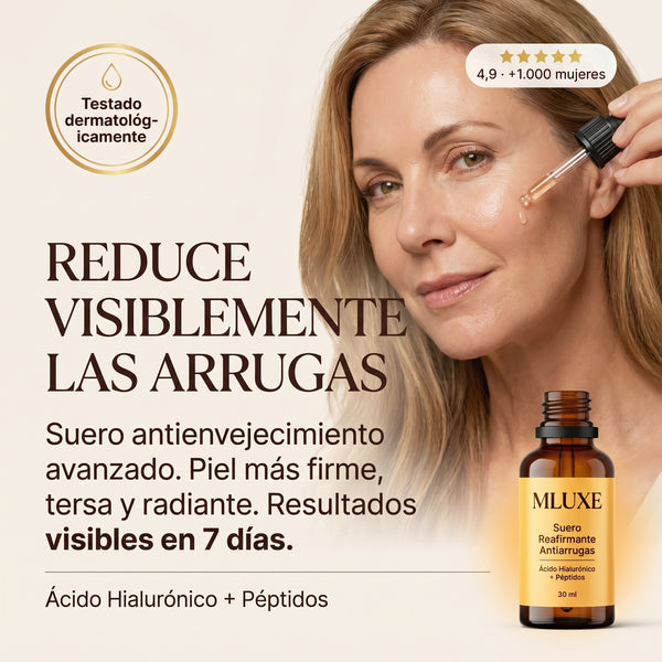 Flacidez y arrugas, tensadas en 60 segundos.