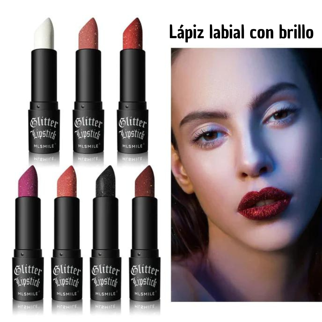 🎁Gran oferta de Maquillaje🎁Juego de pintalabios 6 colores de larga duración, impermeable y con brillo