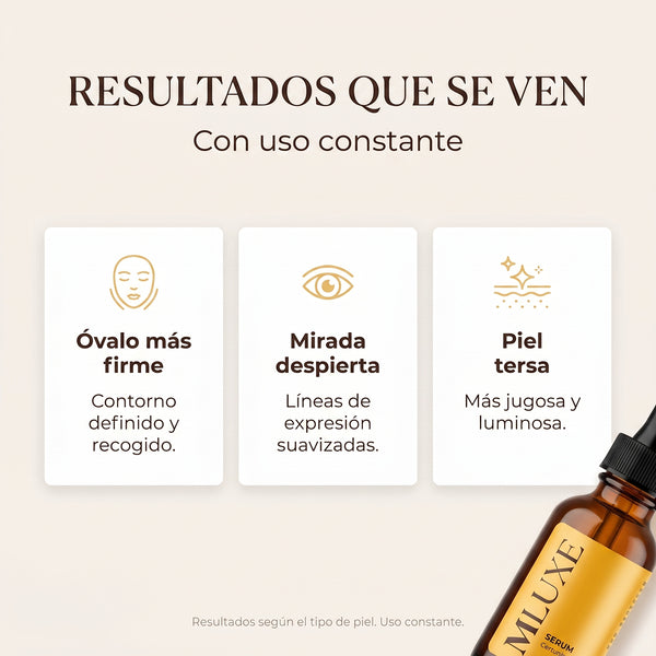 Flacidez y arrugas, tensadas en 60 segundos.