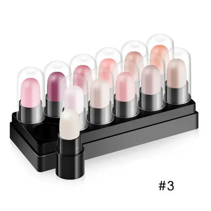 🎁Gran oferta de Maquillaje🎁 Juego de lápices de ojos 12 colores impermeables de larga duración con brillo y sombra de ojos