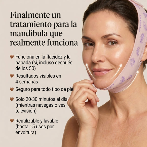 Despierta con la mandíbula esculpida que la cirugía te prometía