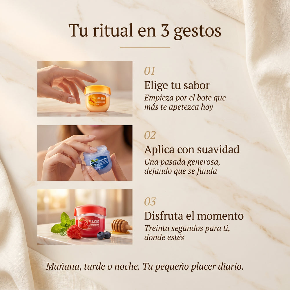 Ocho sabores. Un capricho para cada día.