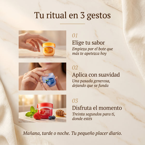 Ocho sabores. Un capricho para cada día.