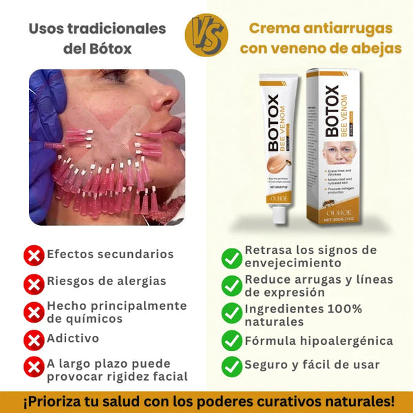✅Elimina arrugas sin agujas con la crema Botox natural que todas están probando