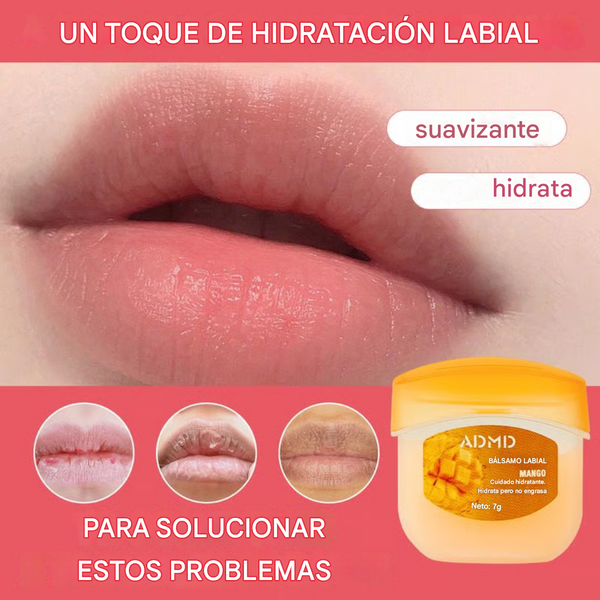 Set de 8 labiales hidratantes coreanos con sabor a frutas 🍓