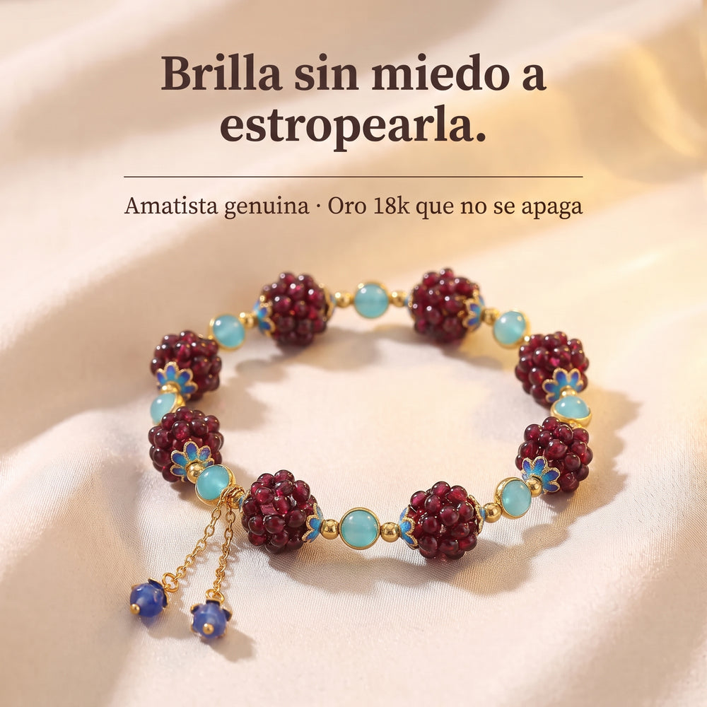 Pulsera Amazonita de agua dulce