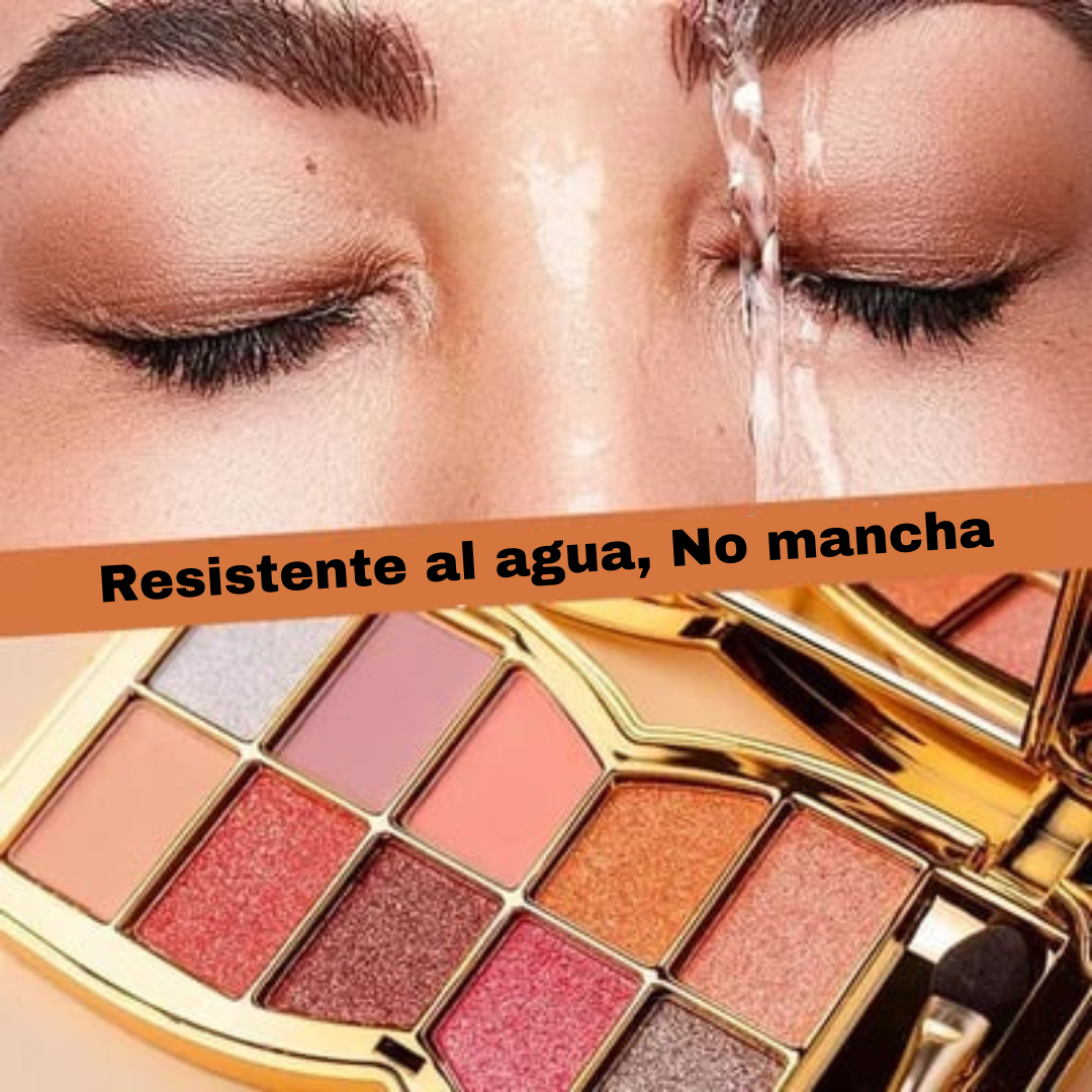 Paleta Brillo Glamorosa de Sombras